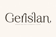 Gerislan Modern Font Serif, a Serif Font by Storytype Studio (Thumbnail 1 of 15)