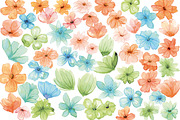 Watercolor Flowers, Floral, an Illustration by swiejko (Thumbnail 2 of 2)