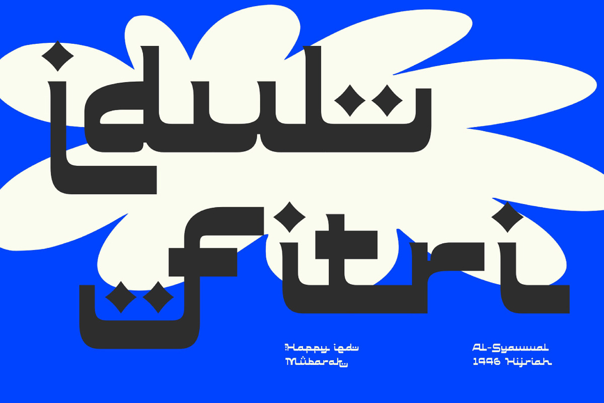 Serunya Ramadhan - Arabic Style Font, a Script Font by Prioritype Co (Photo 5 of 11)
