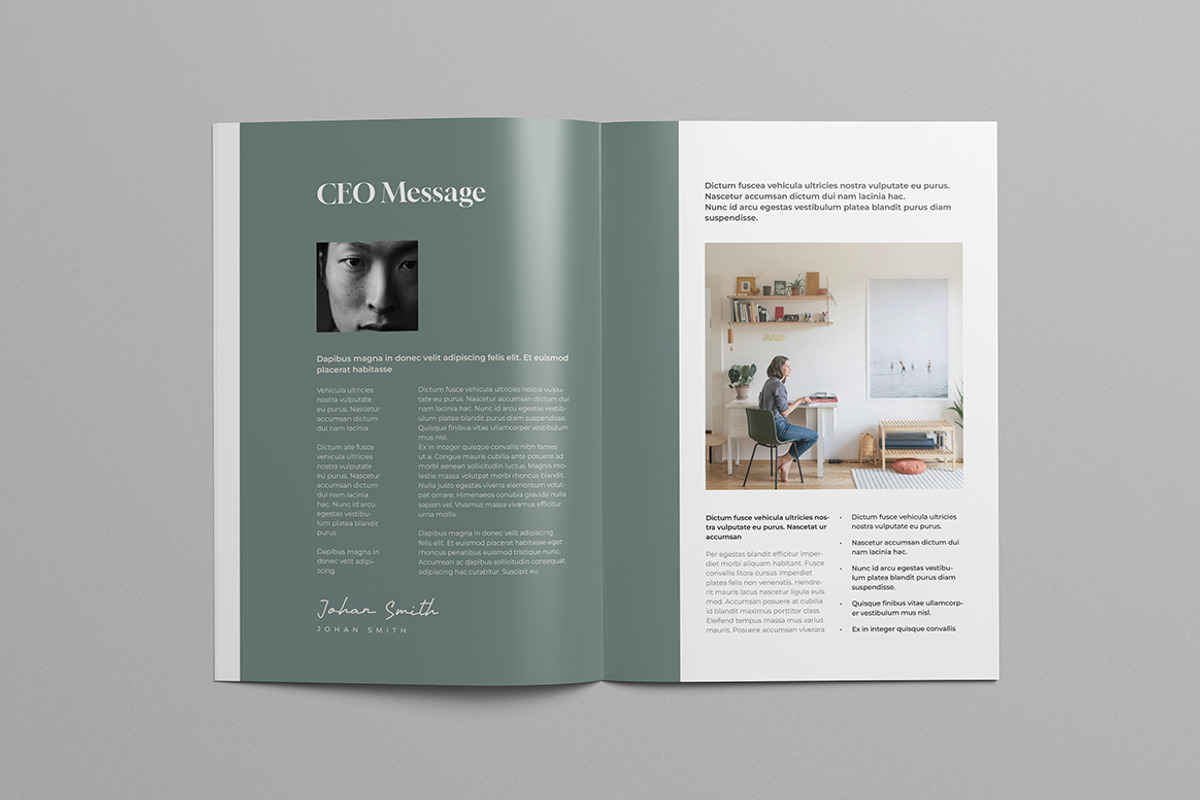 Works Portfolio Template, a Brochure Template by HiveArts (Photo 3 of 11)