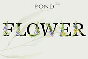 Botanical Watercolor Clipart Set, a Decorative Illustration by AnitaPol (Thumbnail 3 of 21)