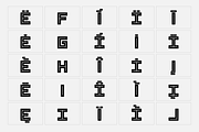 Raster - Block Font, a Font by SelfBuild Type (Thumbnail 6 of 12)