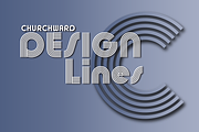 Churchward Design Lines, a Sans Serif Font by BluHead Studio (Thumbnail 2 of 6)
