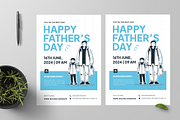 Minimal Father Day Celebration Flyer, a Flyer Template by Annora Studio (Thumbnail 2 of 5)