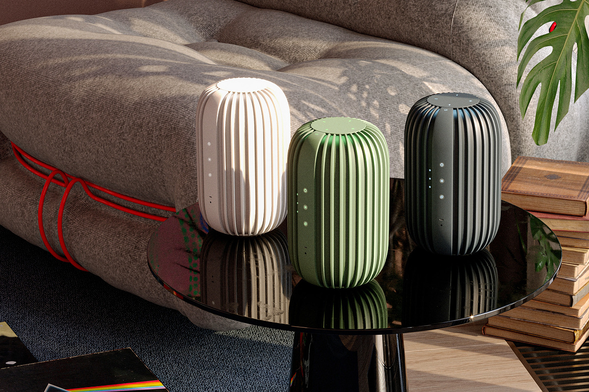 Smart speaker, a Characters & Person 3D Model by Snji | 3D Models (Photo 3 of 9)