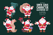 Santa claus character illustration, a Decorative Illustration by AdamHasan (Thumbnail 5 of 5)