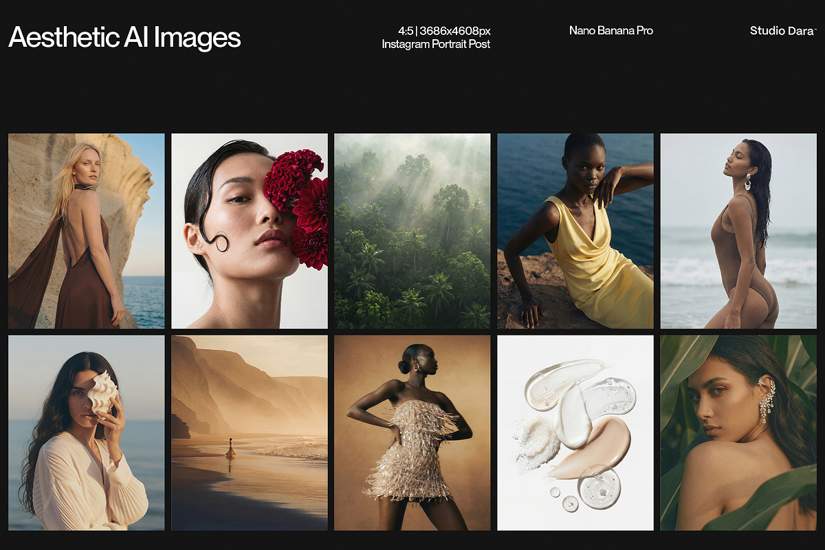 Aesthetic AI Images, a Beauty & Fashion Photo by Studio Dara (Photo 1 of 20)