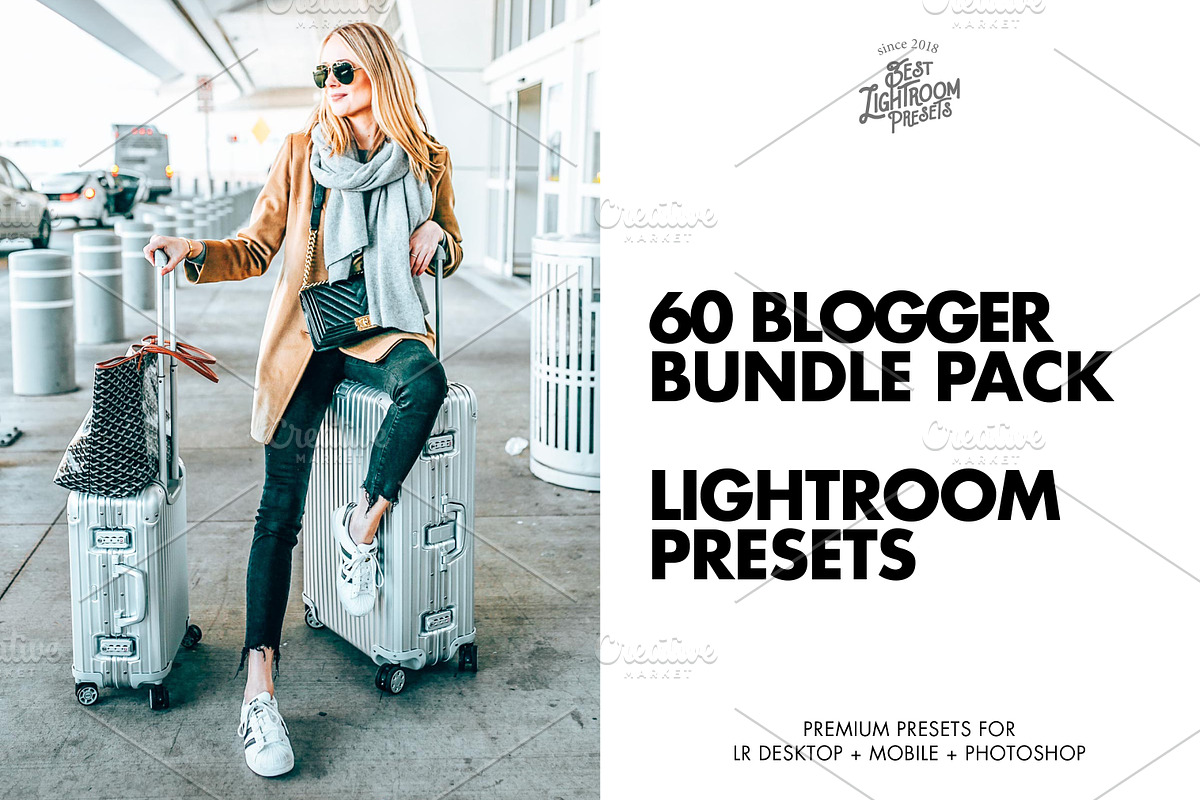 60 Lightroom presets Blogger Bundle