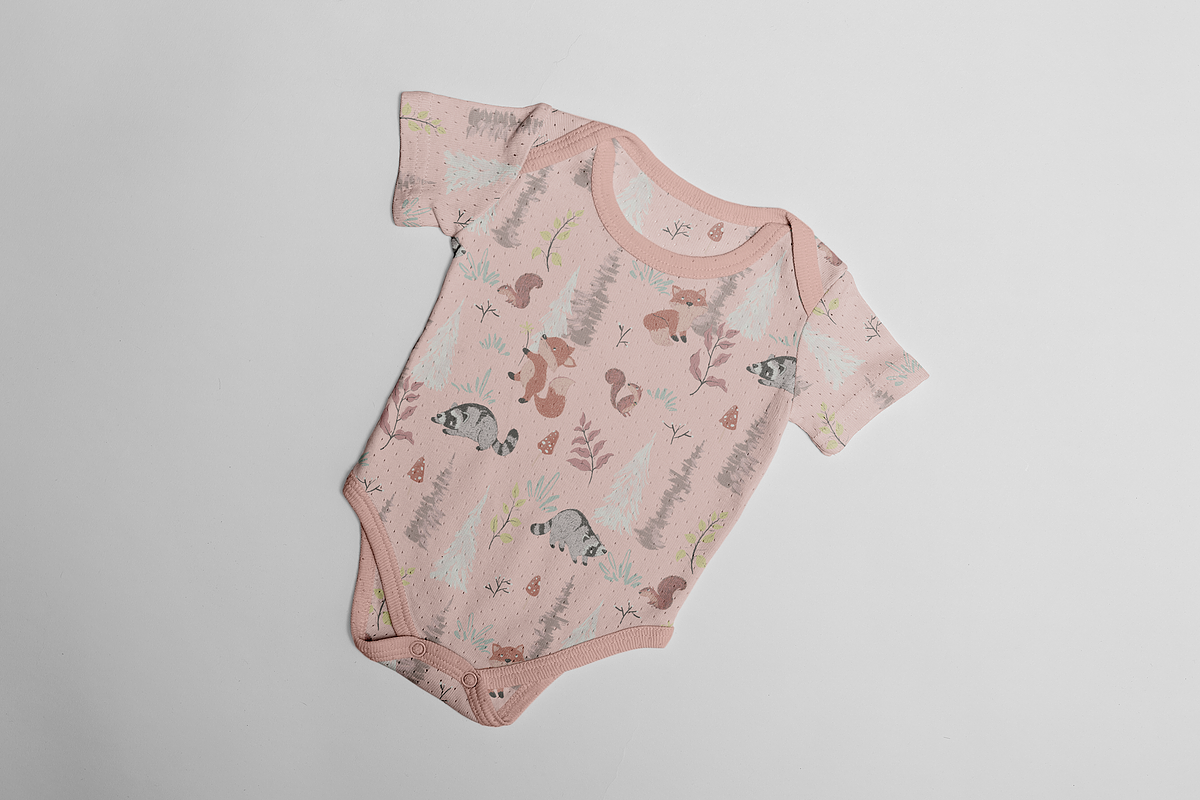 Woodland Cute Animals Pattern, a Pattern Graphic by Lady Bruniere Design (Photo 15 of 15)