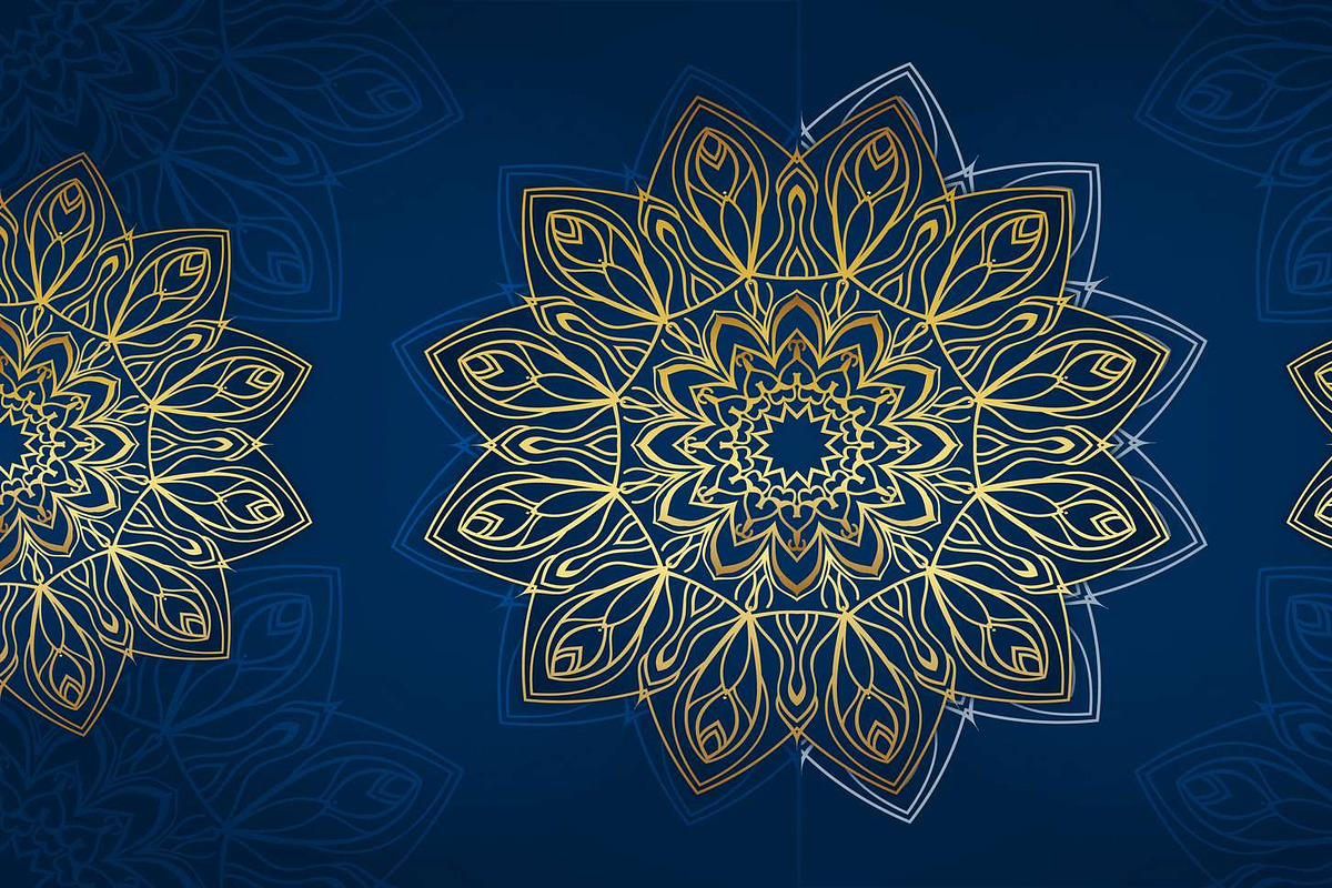 560+ Mandala Design Mega Collection, a Decorative Illustration by NJ Himel (Photo 208 of 289)