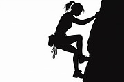 Mountain Climbing Vector Pack, an Illustration by yasushie (Thumbnail 15 of 20)