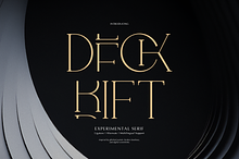 Deck Rift | Experimental Serif