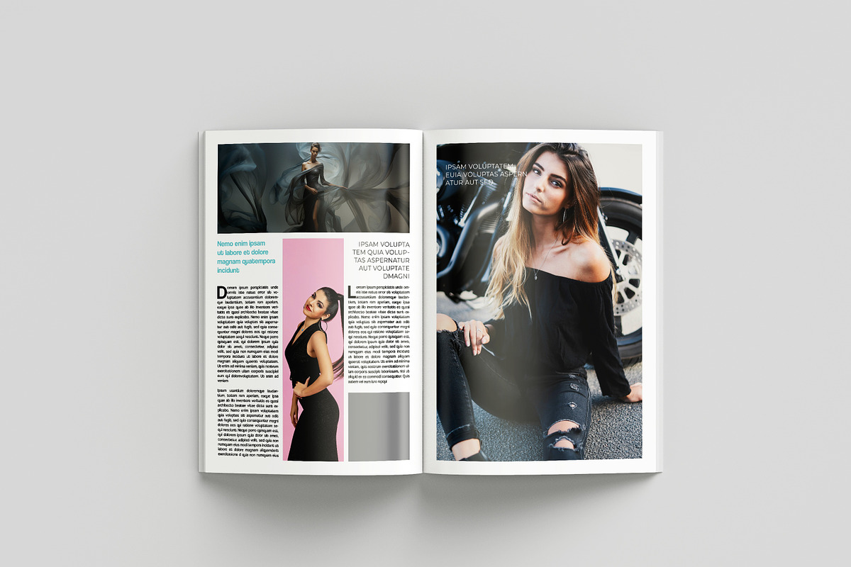 Minimal Fashion Magazine, a Magazine Template by Template Shop (Photo 15 of 17)