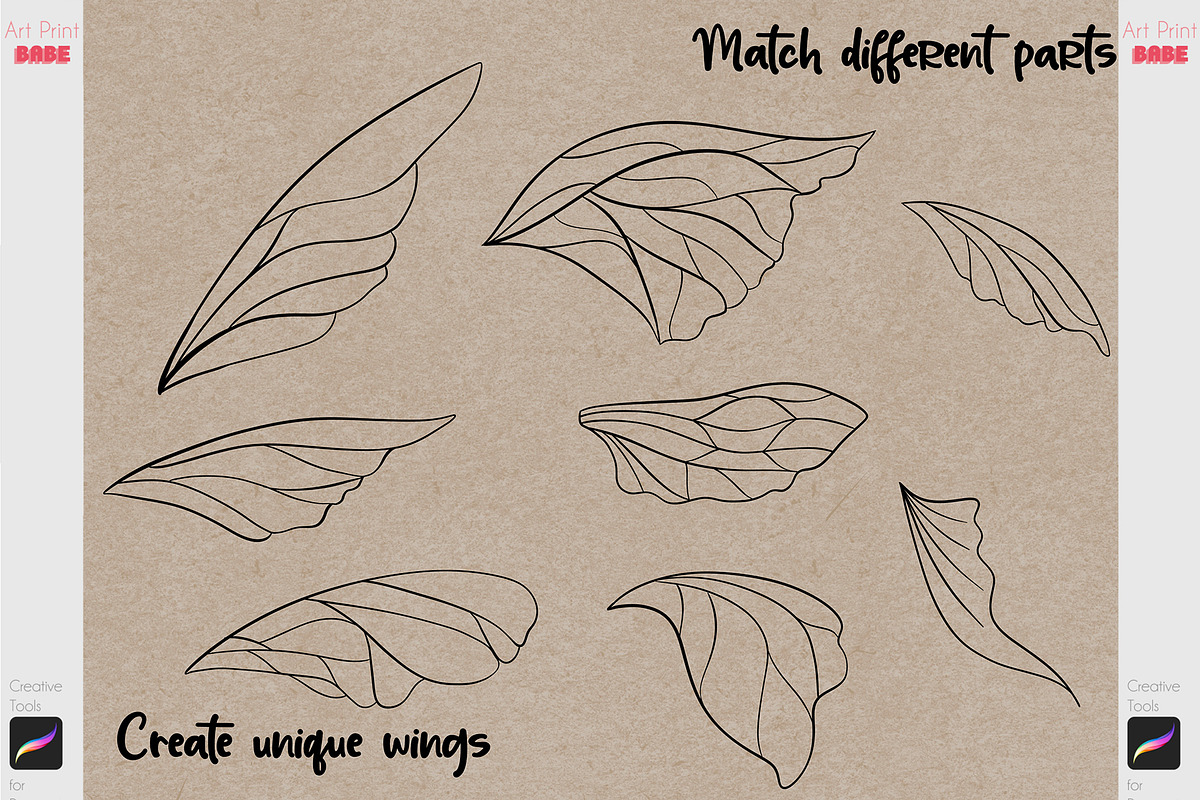 Procreate Gothic Anime Feature Brush, a Brush Add-On by ArtPrintBabe (Photo 7 of 16)