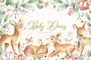 Watercolor Bundle, an Animal Illustration by Flora+Bear (Thumbnail 3 of 32)