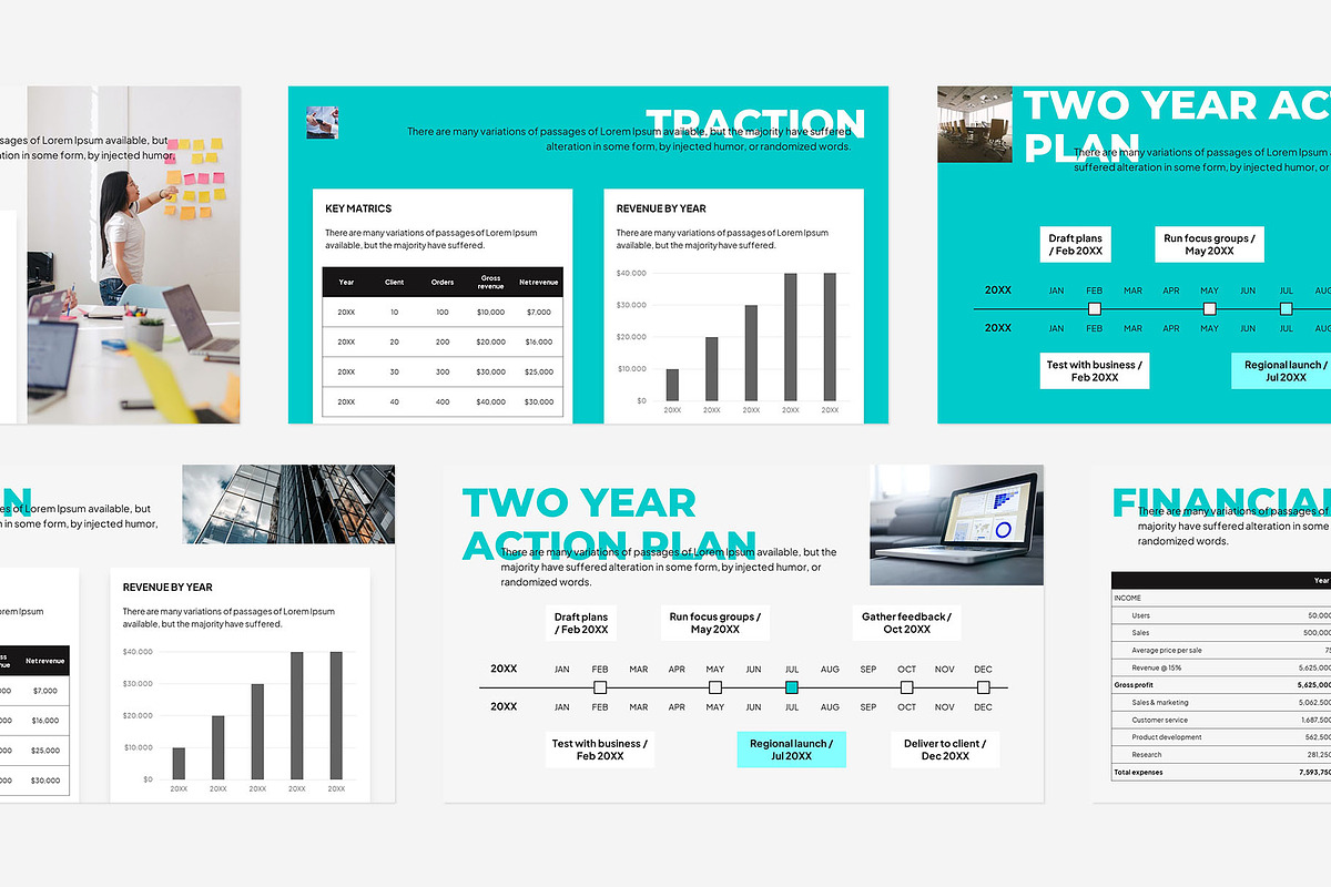 Pitch Deck Keynote Template, a Presentation Template by Gaize (Photo 7 of 10)