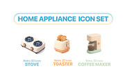 Home Appliances 3D icon pack, a Duotone Icon by Iwanistic (Thumbnail 4 of 7)