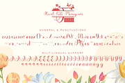 Floral Cute Monogram, a Handwritten Font by Yoga Letter (Thumbnail 5 of 6)