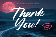 Mountain Silent Modern Brush Font, a Script Font by Letterena Studios Script (Thumbnail 20 of 20)