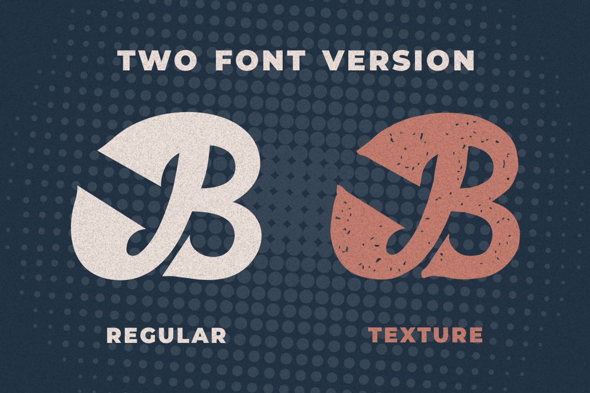 The Bad Vintage - Vintage Script, a Script Font by PutraCetol Studio (Photo 8 of 12)