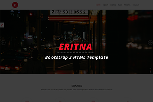 Eritna - Agency & Portfolio Template
