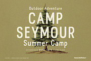 The KANE - A Rough & Rustic Font, a Sans Serif Font by Komet & Flicker (Thumbnail 9 of 15)