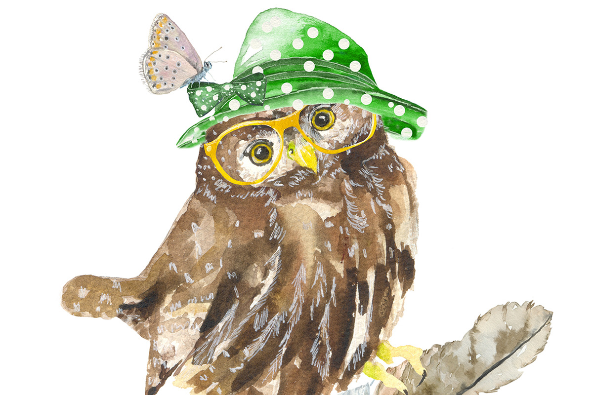 Animals watercolor, an Animal Illustration by JuliaFast (Photo 3 of 4)