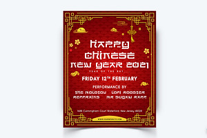 Chinese New Year Social Media Post