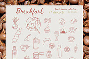 Breakfast Illustration Pack, a Food Illustration by Anada Arty (Thumbnail 1 of 2)