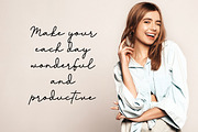 Thea Amelia - Handwritten Font, a Handwritten Font by RantautypeStudio (Thumbnail 7 of 10)