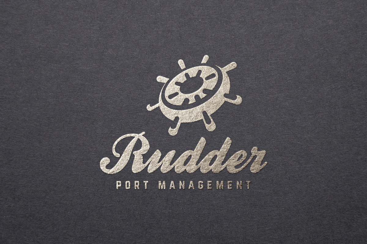 Rudder/Helm Logo Template, a Branding & Logo Template by Snitovets (Photo 3 of 4)