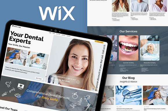 Dental Care - Wix Studio Website preview 8