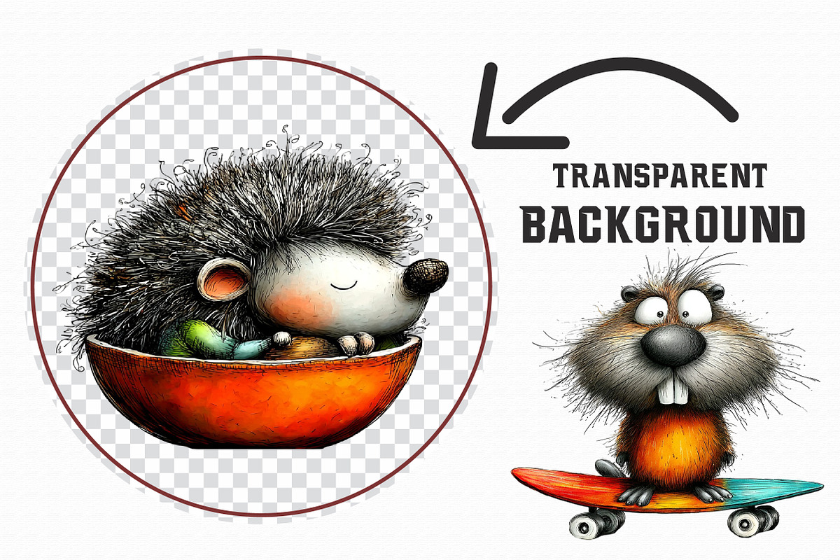 Whimsical Forest Animal Clipart, an Illustration by Libby Wishes (Photo 7 of 7)