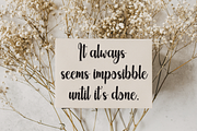 Mother | Script Font, a Handwritten Font by Scratchones (Thumbnail 3 of 9)