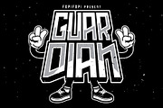 GUARDIAN, a Font by fopifopi (Thumbnail 1 of 4)