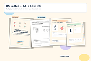 Preschool learning binder, a Stationery Template by HeavensStar (Thumbnail 8 of 10)
