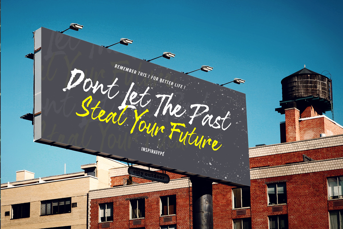 Shockwave - Brush Font, a Script Font by Inspiratype (Photo 4 of 10)