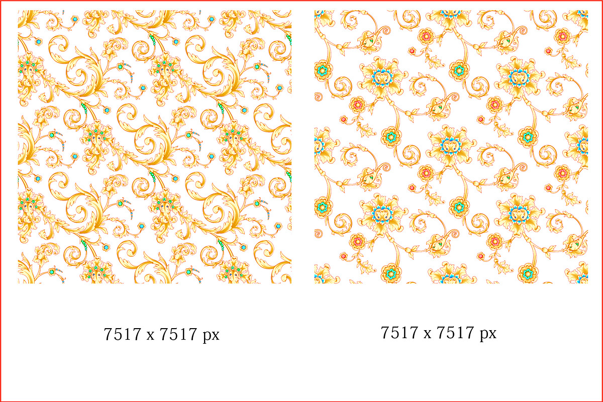 Large collection of classic pattern, a Pattern Graphic by Ajuga (Photo 3 of 24)