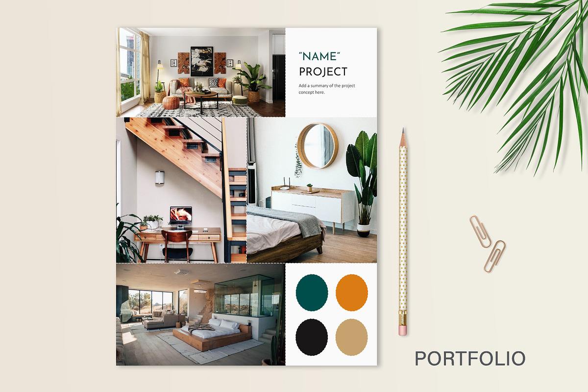 Interior Designer Resume Portfolio, a Resume Template by Stanin Studio (Photo 6 of 10)