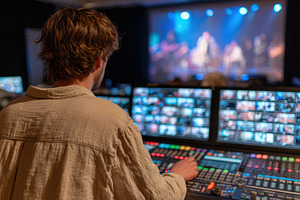 Video Technician Live Music Producti, a Photo by Pixeness Studio