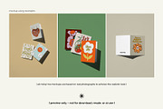 US A2 greeting card mockup set, a Merchandise Mockup by MCKP*ME (Thumbnail 3 of 7)