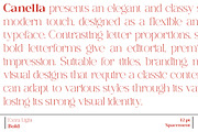 Canella, a Serif Font by Nurul_kamal (Thumbnail 8 of 13)