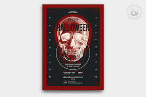 Halloween Flyer Template V25, a Flyer Template by ThatsDesignArt