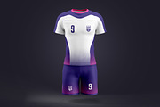 Soccer Uniform Mock-up, a Shirt Mockup by Yogurt86 (Thumbnail 4 of 12)