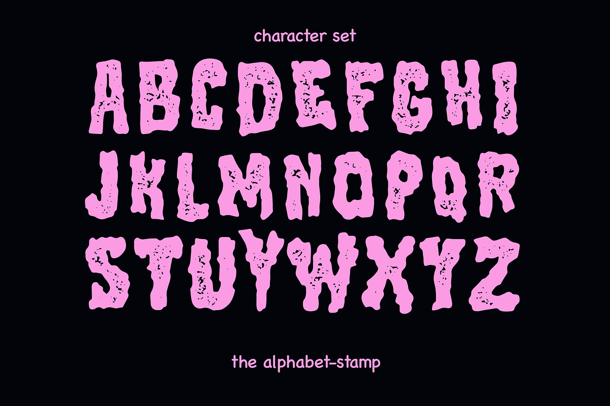 Let Me Be Frank Font - Horror Font, a Handwritten Font by ariodsgn (Photo 3 of 10)