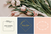 100 Hand Drawn Wreaths and Frames 2, a Work Illustration by NatalieArtShop (Thumbnail 5 of 16)