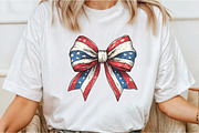 4th of July Coquette Bow Png, an Illustration by Libby Wishes (Thumbnail 3 of 4)