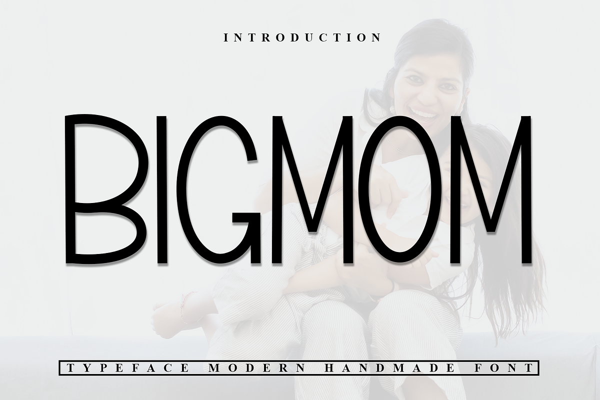 Bigmom, a Serif Font by InermediaSTUDIO (Photo 1 of 7)