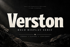 Verston — Strong. Elegant. Confident