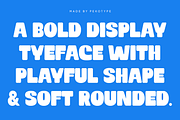 Brimo - Bold Display Rounded Font, a Sans Serif Font by Pekotype (Thumbnail 2 of 15)